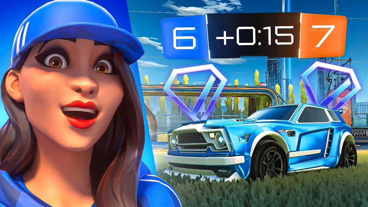 Je suis ENFIN PASSÉ DIAMANT en SOLO sur ROCKET LEAGUE ! 💎