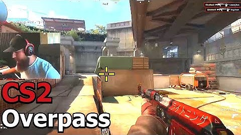 f0rest plays CS2 Overpass Matchmaking and dominates... 42 kills !