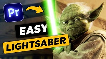 How to Create a LIGHTSABER In Premiere Pro (Tutorial)