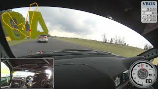 Croft 750 Club Enduro race start, Nigel avoids the chaos at the start