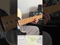 Tennessee Whiskey Guitar Solo With Tabs 🎸
