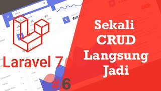 #6 Belajar Laravel 7 - CRUD Query Builder Laravel 7
