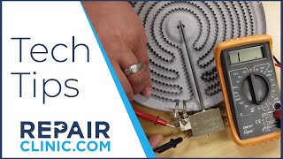Resistance Testing Radiant Heating Element - Tech Tips From Repair Clinic