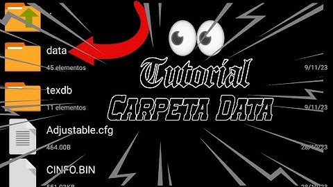 Tutorial #2 - Cómo Tenér La Carpeta Data De Gta San Andrés Android | Tutorial