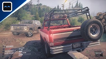 Beginning Gameplay Mud Runner American Wilds PS4