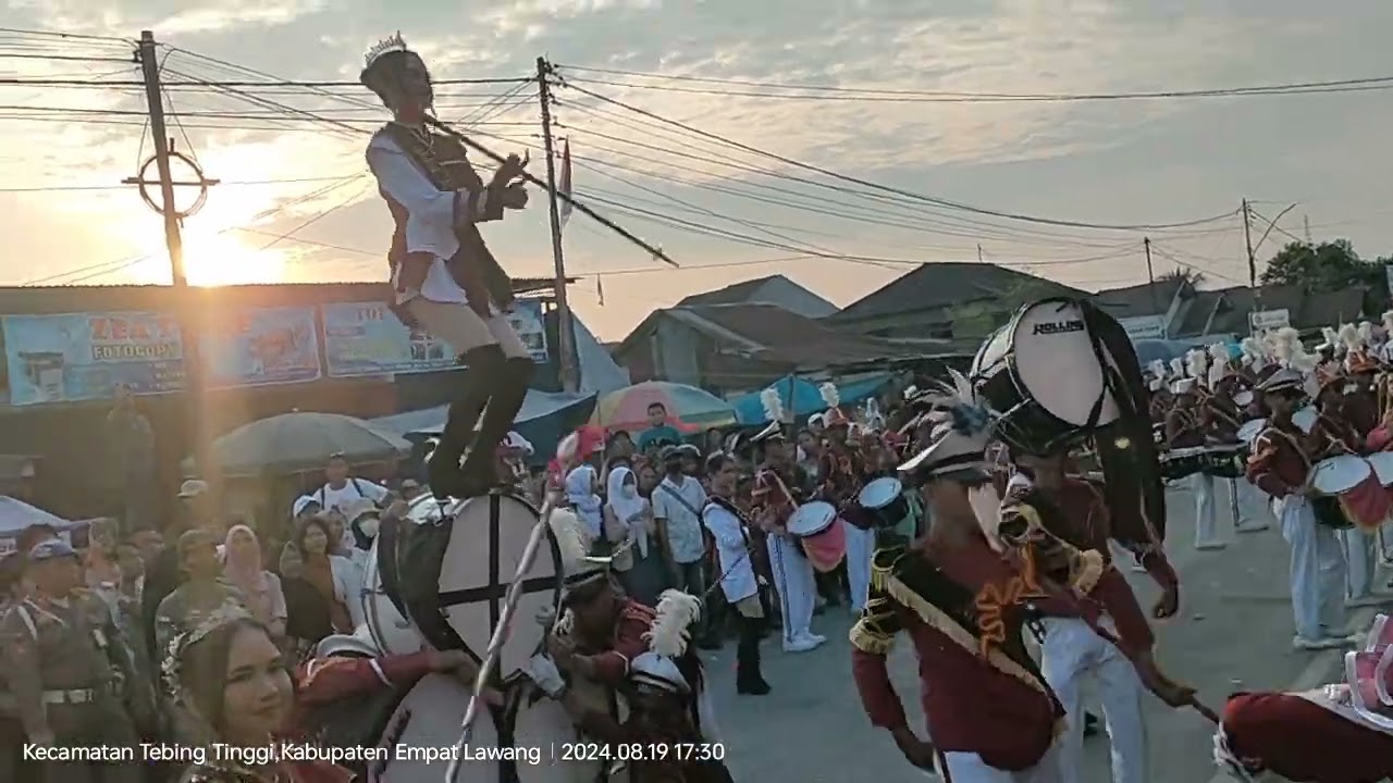 Drumband, SMA negeri 2 Tebing tinggi Kab: Empat lawang