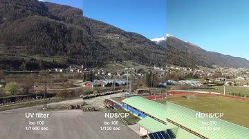 PolarPro ND/CP Dji Phantom 3 filters comparison