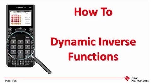 Dynamic Inverse Functions