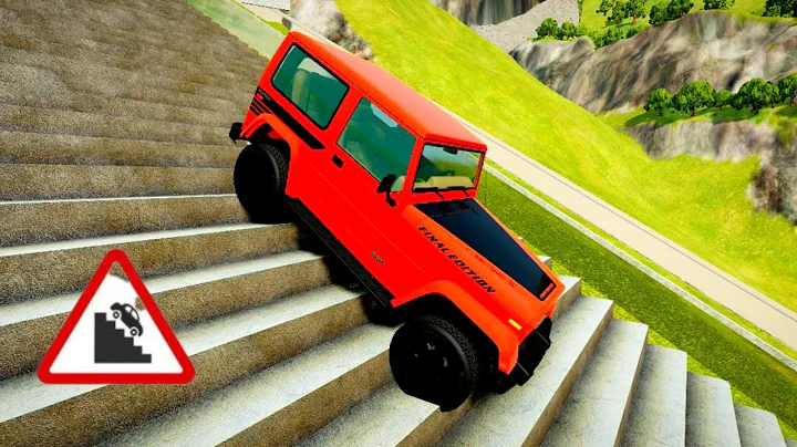 Cars vs Stairs #49 [ BeamNG Drive ] #beamngdrive #cargame