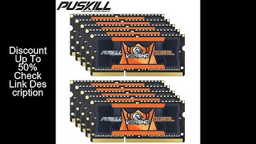 PUSKILL Laptop Memory Ram DDR3 DDR3L 204pin 4GB 2GB 8GB 1600MHz 1333MHz Notebook Memoria Wholesale