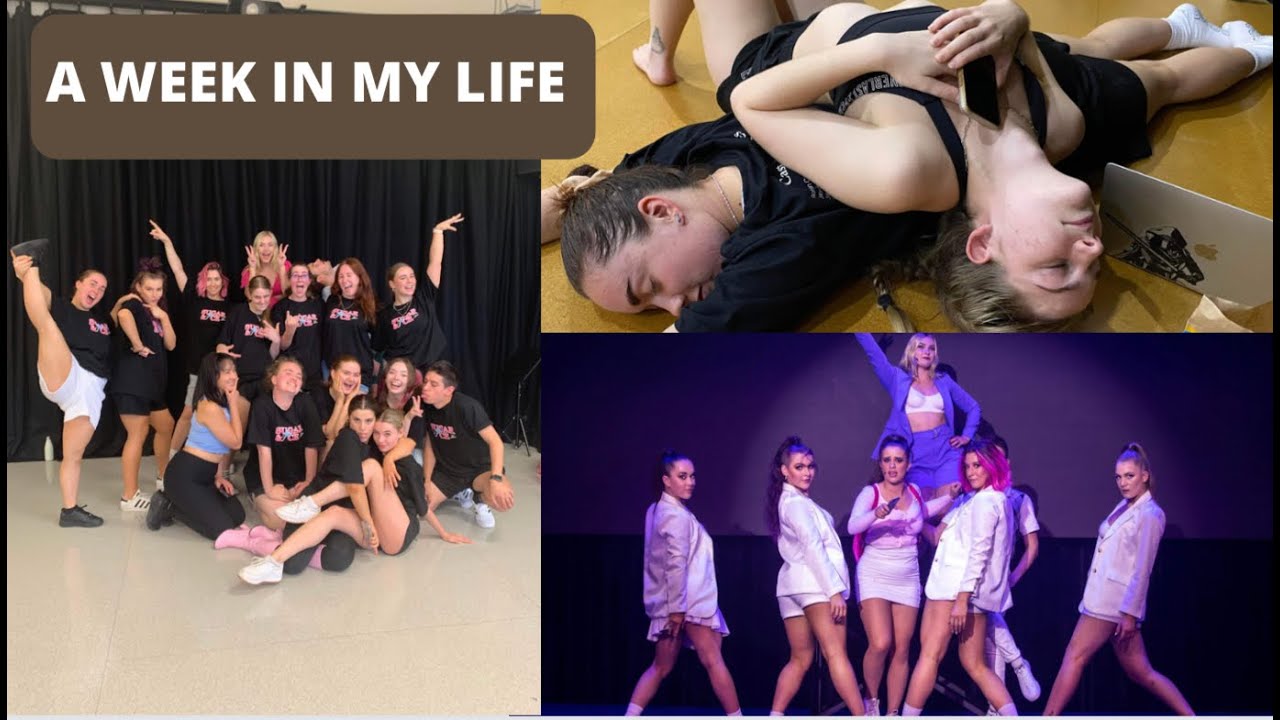 chaotic behind the scenes of show rehearsals and a festival