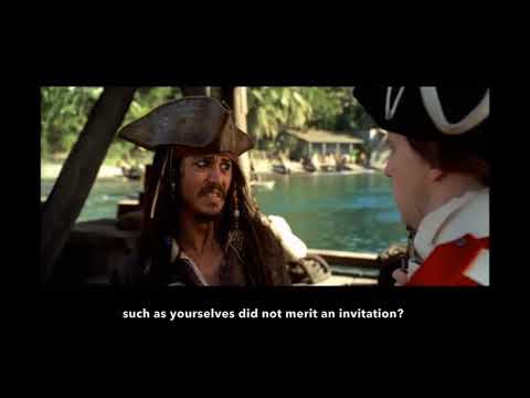 Learn/Practice English with MOVIES (Lesson #16) Title: Pirates of the Caribbean