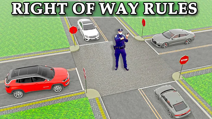 Who Has Right Of Way At Four Way Stop 2025 ( Right of Way Rules - 4 Way Stop Rules )