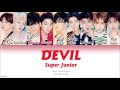 Super Junior (슈퍼주니어) – DEVIL (Color Coded Lyrics) [Han/Rom/Eng]