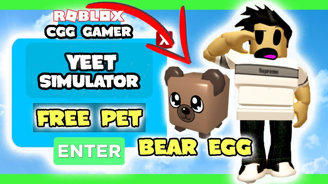 play-new-yeet-simulator-and-get-free-pet-egg-promo-code-and-5000-yeet-bux-roblox-youtube