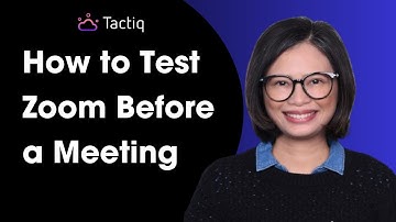 How to Test Zoom Before a Meeting