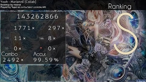 osu! | Yooh - MariannE [Collab] +HD FC (FINALLY TOP 200!)