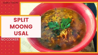 Simple Moong Dal without Pressure Cooker – Moon Rice