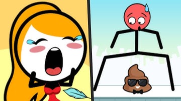 SAVE HER vs MR LONG LEGS - All levels Satisfying STICKMAN Mobile gameplay (ANdroid /ios)