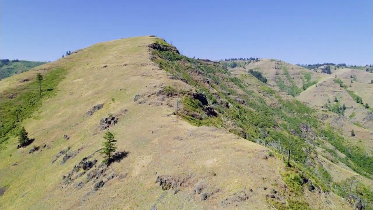 Chesnimnus Dry Creek and up Frog Pond Butte (4K) YouTube