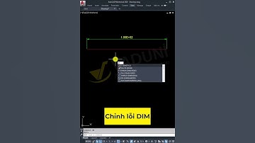 Cách khắc phục DIM kích thước hiển thị chữ E trong AutoCAD #vadunishort  #autocad #họcautocad