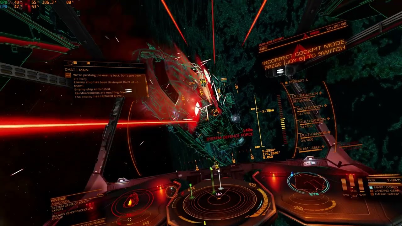 Elite Dangerous Odyssey: Dogfight Over Ground Conflict