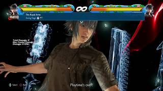 TEKKEN 7 Noctis all sample combos and rage art