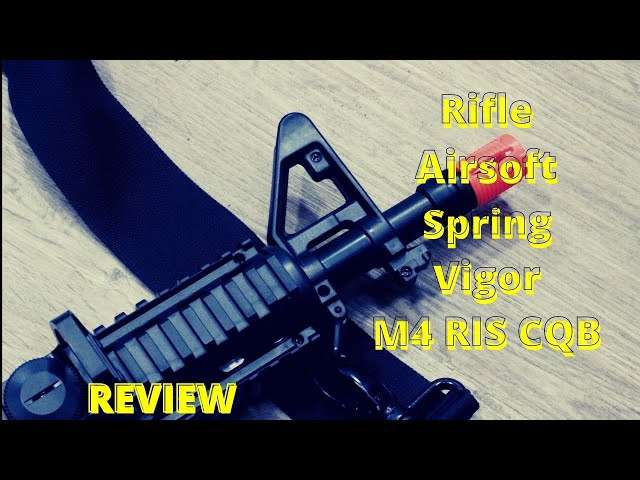 Kit Rifle M4 E Pistola V307 De Airsoft Vigor Vg Spring Rossi 6mm