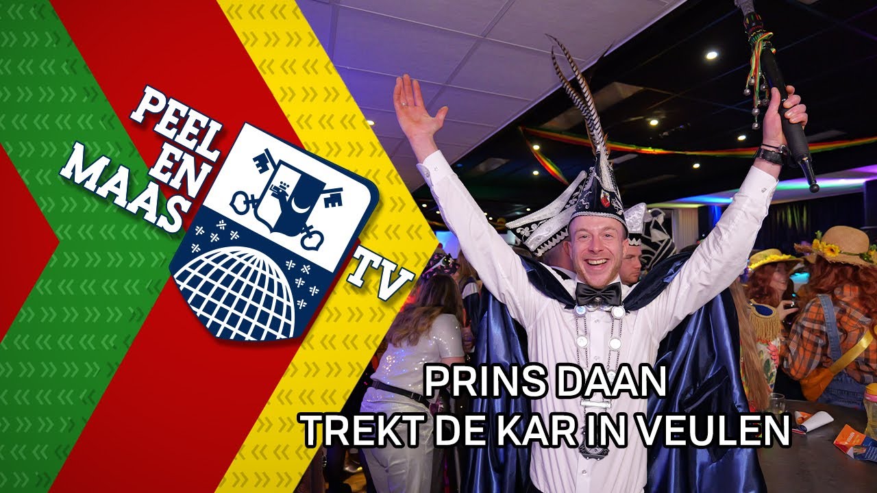 Prins Daan trekt de kar in Veulen - 5 januari 2026 - Peel en Maas TV Venray