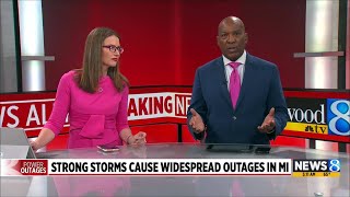 Storm knocks out power to tens of thousands in West Michigan