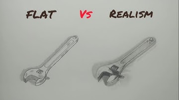 How to draw a realistic adjustable wrench | pencil drawing for beginners|object drawing|Art Video#30