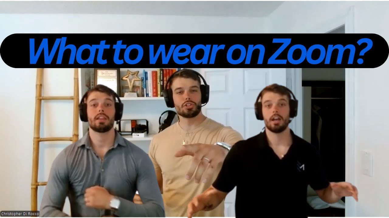 What to wear for zoom meetings?