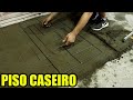 Como Estampar Pisos e Calçadas - Contrapiso Decorativo