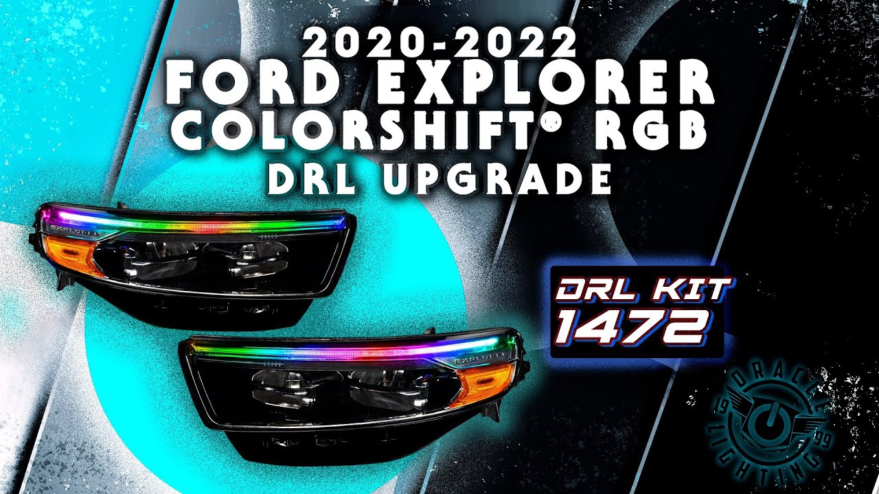 2020-2022 Ford Explorer ColorSHIFT® RGB DRL Upgrade 