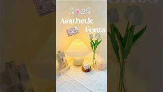 aesthetic font for your video's ✨🍒#content #font #hack #tips #shortfeed