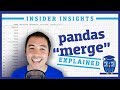 How do I merge DataFrames in pandas?