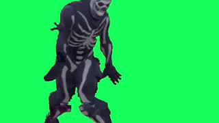 Skull trooper default dance green screen