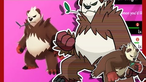 Shiny Pangoro from Dynamax Adventures!