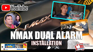 NMAX DUAL ALARM INSTALLATION