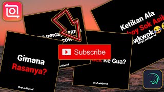 Top 5 Preset Quotes Efek Baru||Alight Motion