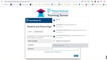 PowerSchool v19: How to Setup Your Parent or Guardian Account