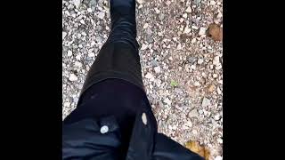 Black Stiletto Knee Boots On The Town