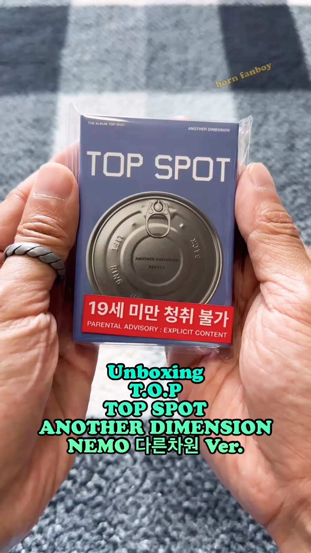 Unboxing T.O.P Album - TOP SPOT ANOTHER DIMENSION NEMO 다른차원