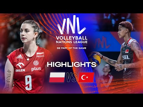 🇵🇱 POL vs. 🇹🇷 TUR - Highlights Week 2 | Women's VNL 2023