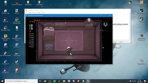 How to enable debug console in The Binding Of Isaac: Repentance