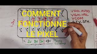 180  PIXELS LCD ECRAN CONTRÔLER LA COULEUR  TÉLÉVISION  FULL HD