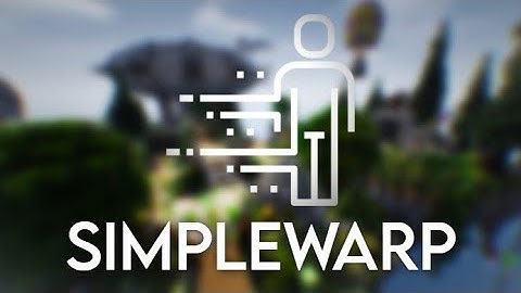(Plugin) PocketMine 1.16 | SimpleWarp | NinetyRalph