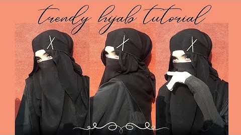 Viral trendy Hijab tutorial 🖤 || travel friendly Hijab tutorial || Hijab tutorial with pins 💗