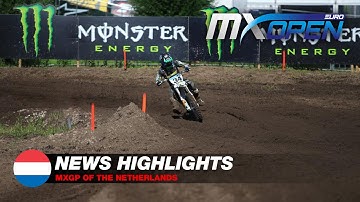 EMXOpen | News Highlights | MXGP of The Netherlands 2021 #motocross