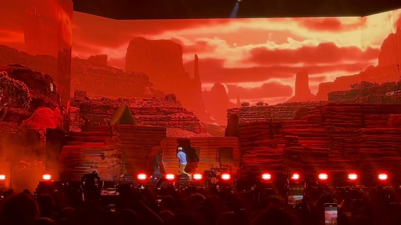 Tyler the Creator and Earl Sweatshirt performing Live at Coachella Music Festival 2024.